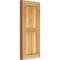 Ekena Millwork Framed Board-n-Batten Shutters, Rough Sawn Western Red Cedar, 10 3/4W x 24H, PR RBF06S11X024RWR - alternate 3